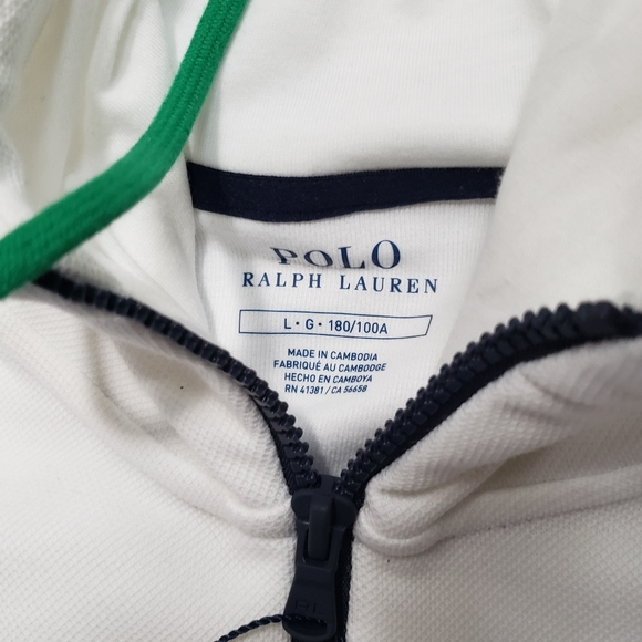 Official Ralph Lauren Polo US Open zip up Hoodie - Picture 2 of 3